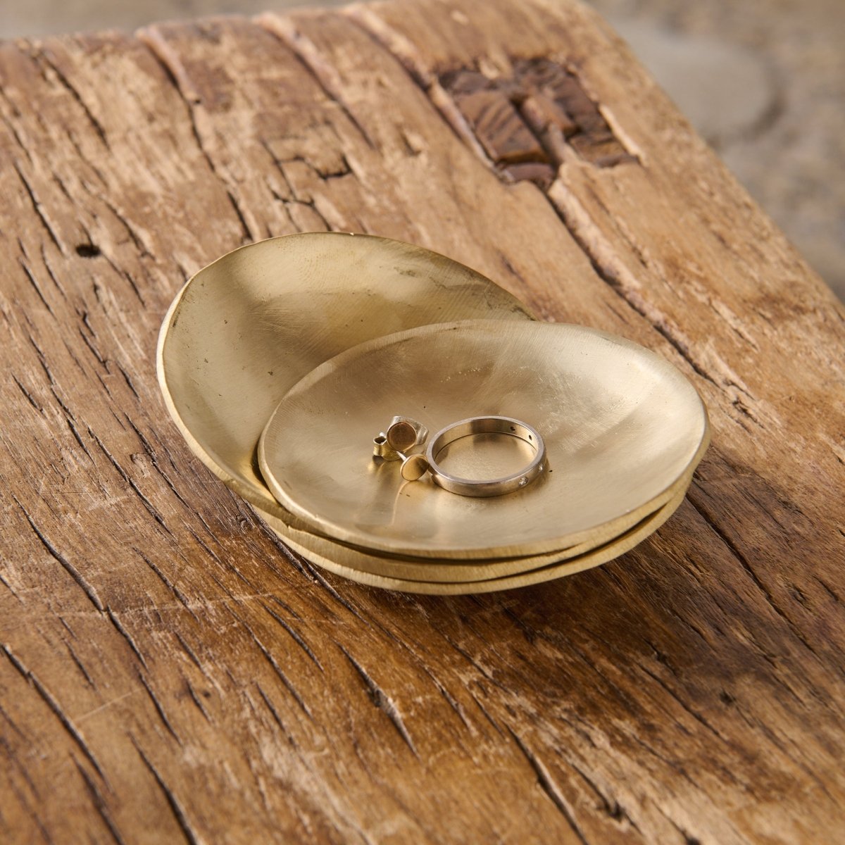 Brass Decor Trinket Dish-1