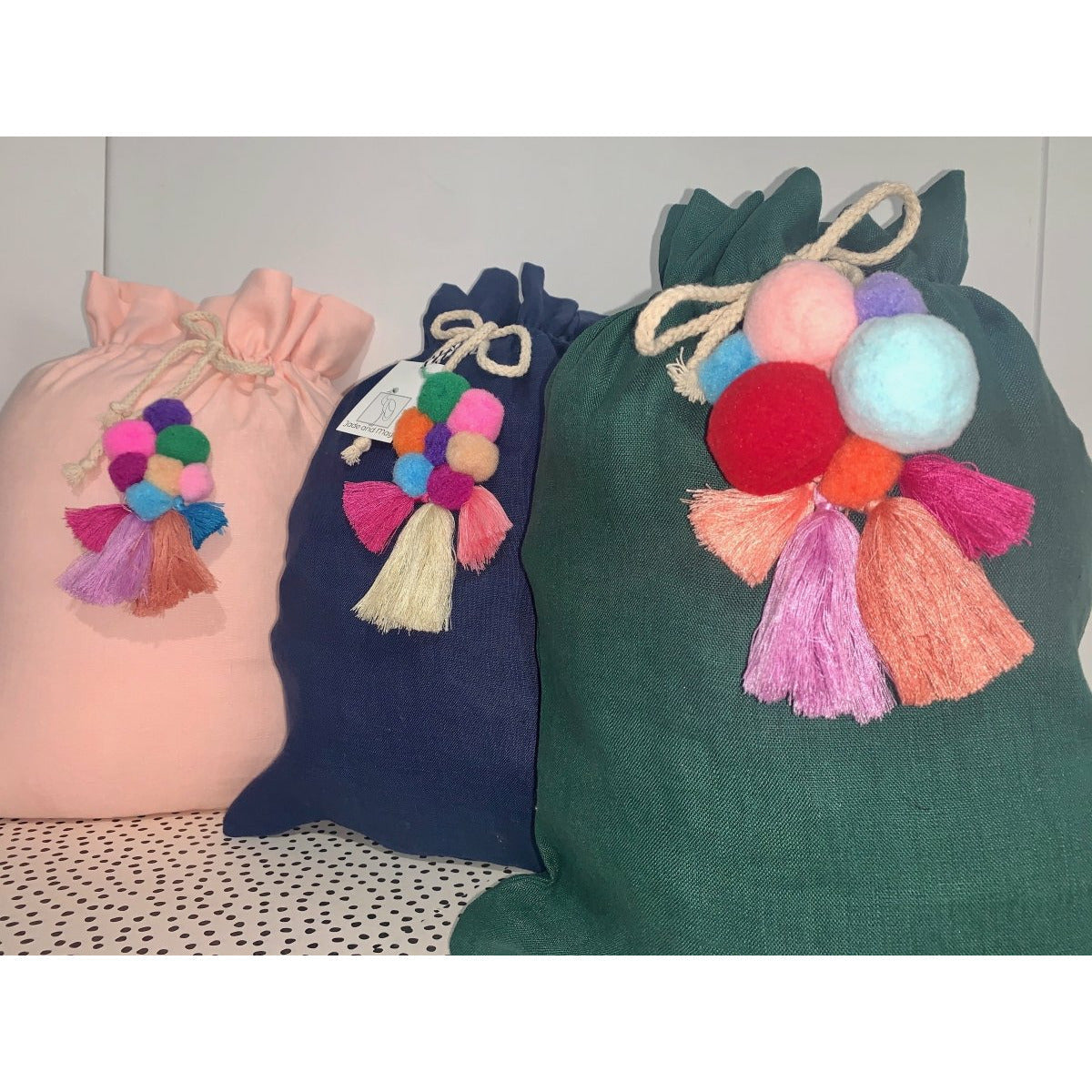 Reusable Gift Bags - Linen-2